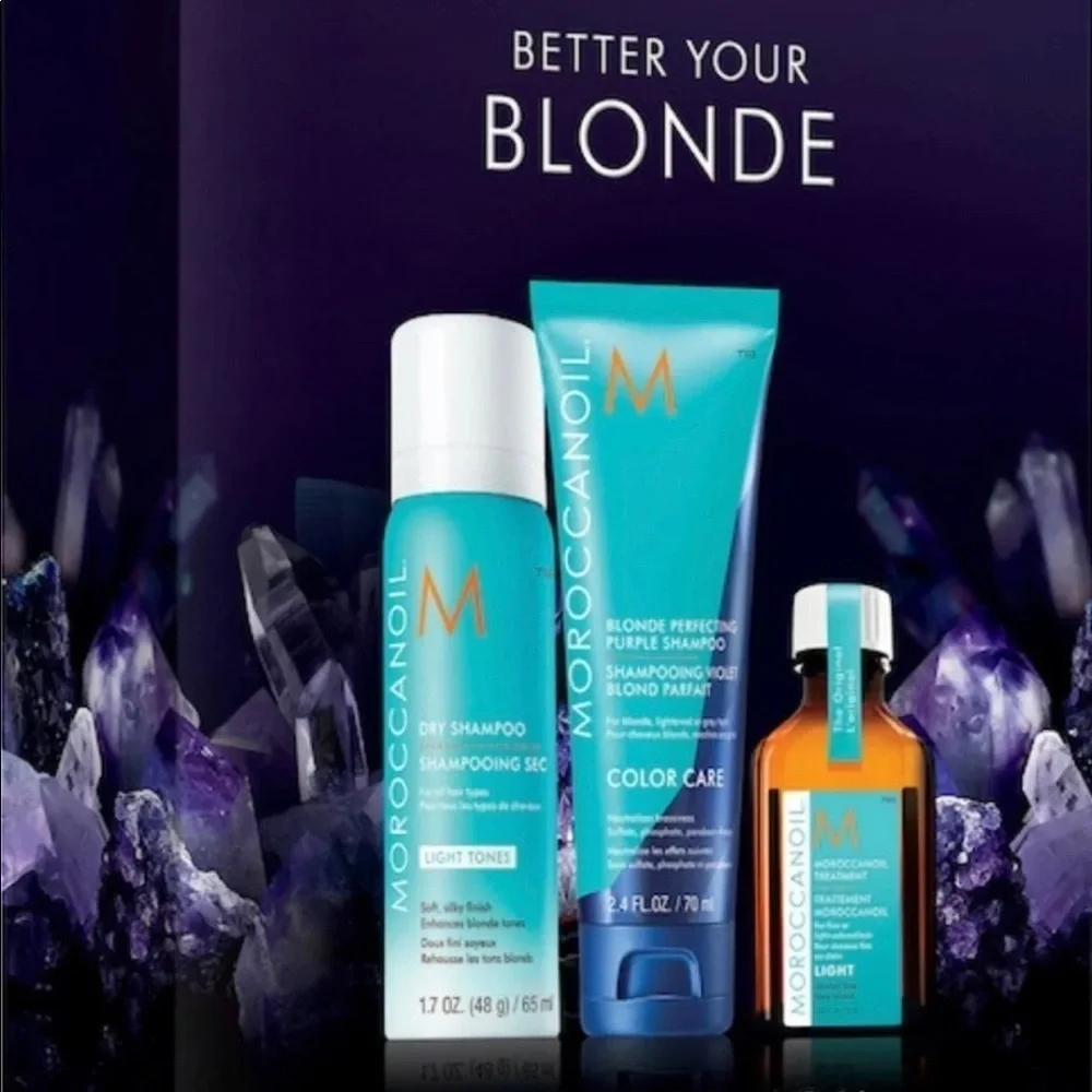MoroccanOil Better Your  Blonde Trio
